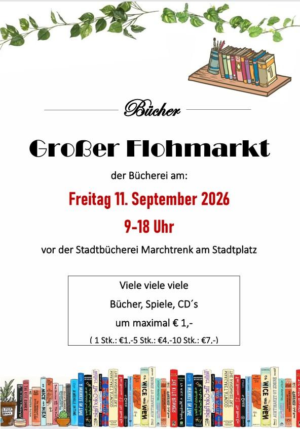 Handzettel Flohmarkt 